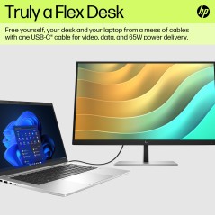 HP E27U G5 Computer Monitor 686 (6N4D3AT#ABB) - Stunning Visuals, Ultimate Productivity